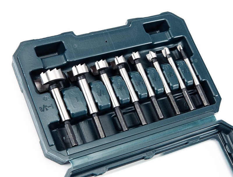 INTOO Hex Shank Forstner Bit Set 8pcs Multi Sided Shank Wood Drill bit Set - Image 3